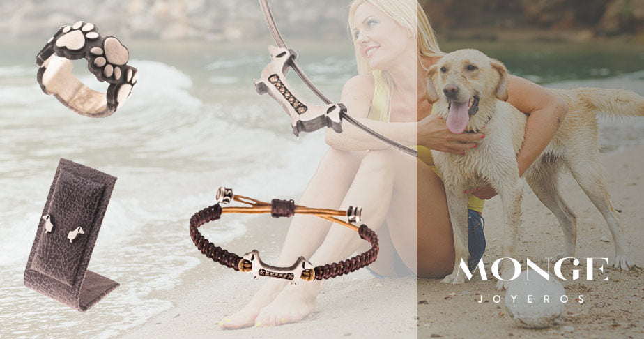Pulseras, anillos y pendientes con formas animales