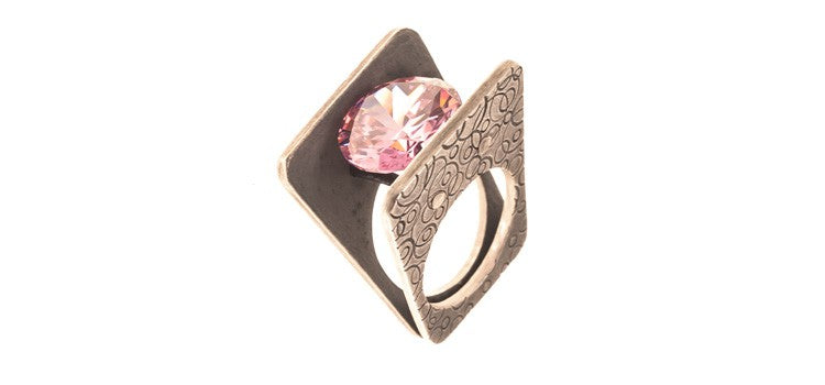 ANILLO PLANE ROSA