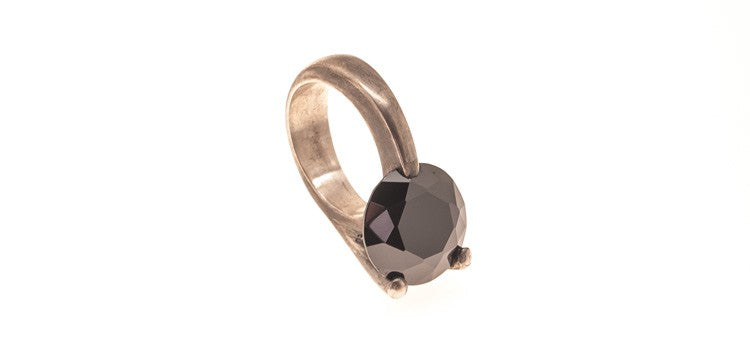 ANILLO SNAIL NEGRO