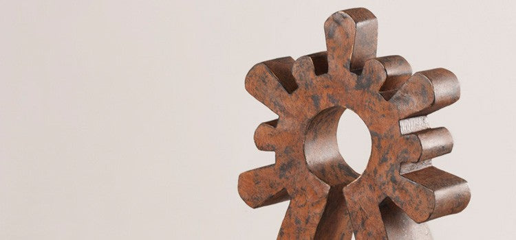 FIGURA VIRGEN XL OXIDO