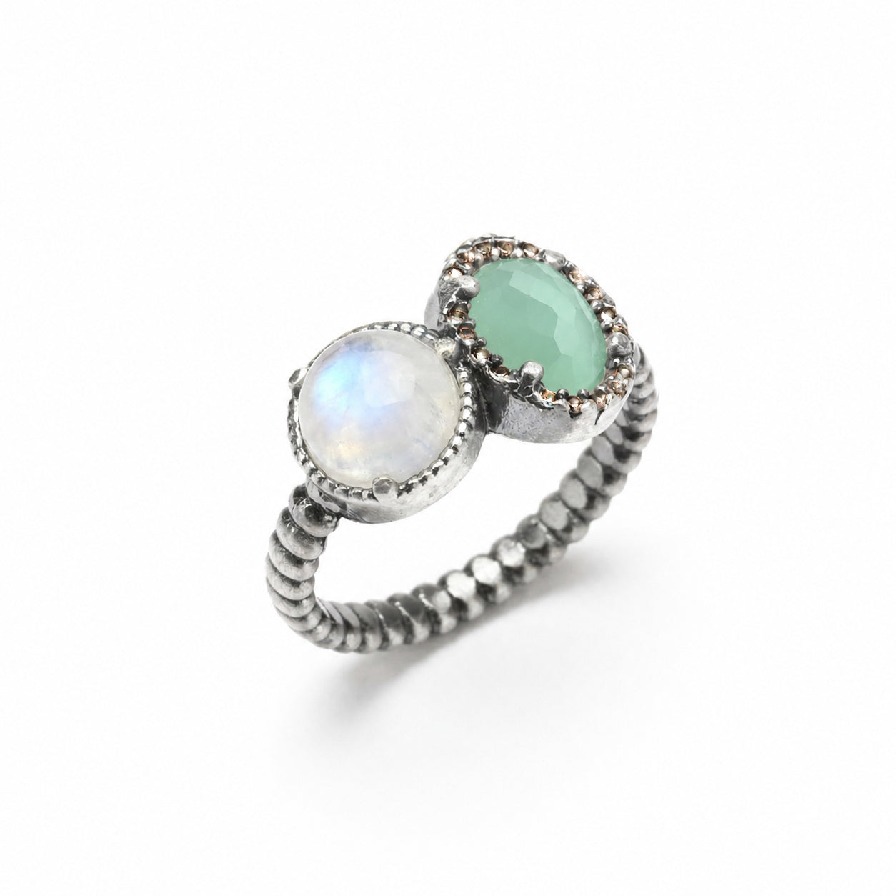 ANILLO RAIVE DUO PIEDRA LUNA