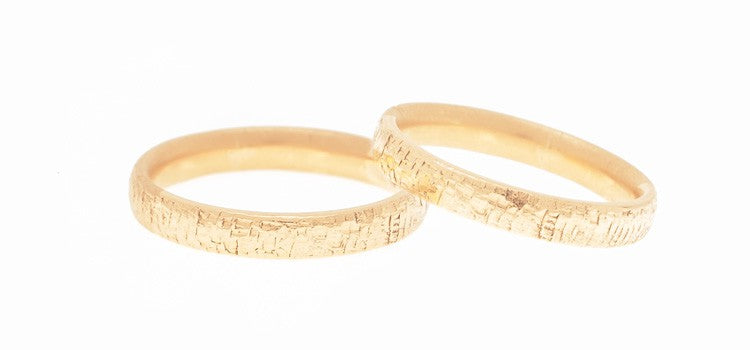 ALIANZAS PRINT ORO AMARILLO