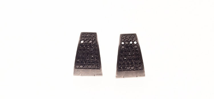PENDIENTES TRAPEZ BLACK