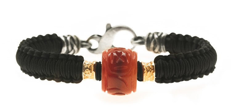 PULSERA NEW JADE ROJO