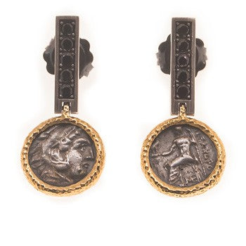 PENDIENTES ROME NEGRO