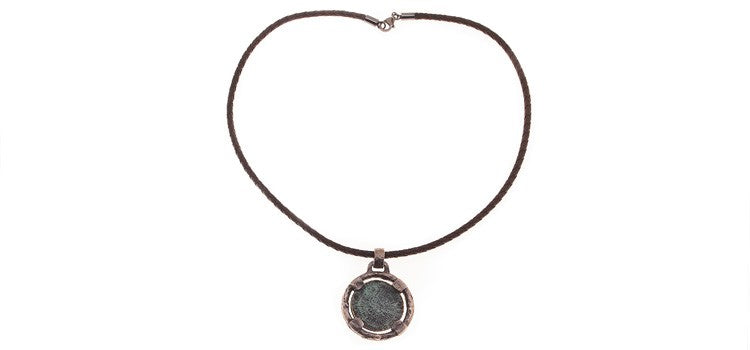 COLGANTE MIKONOS CUERO