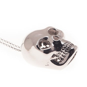 COLGANTE CALAVERA PLATEADO