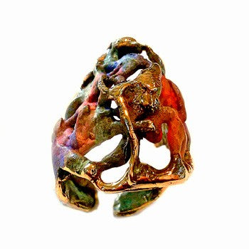 ANILLO EN LA MIRADA DE POLLOCK FILI PLAZA XL