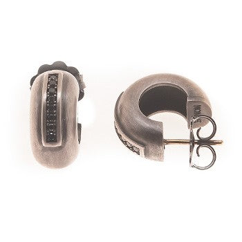 PENDIENTE CREOLÉ NEGRO