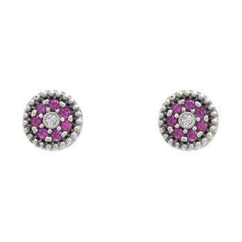 PENDIENTES RAIVE ROSA