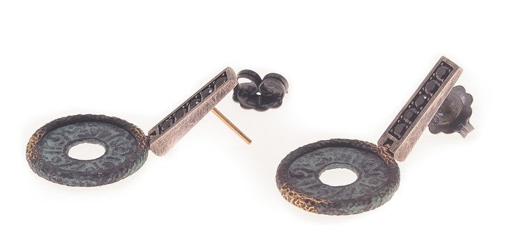 PENDIENTE BALI LONG BRONCE