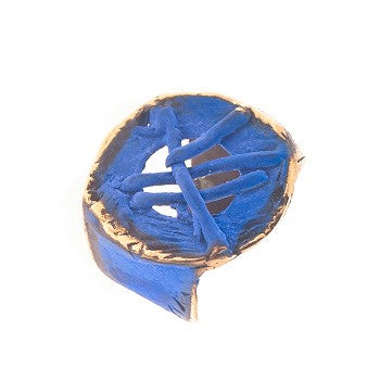 ANILLO DISCOS AZUL FILI PLAZA