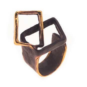 ANILLO RECORDANDO A KANDINSKY FILI PLAZA