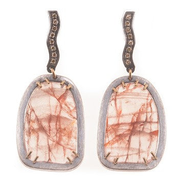 PENDIENTES AGATA MARRON