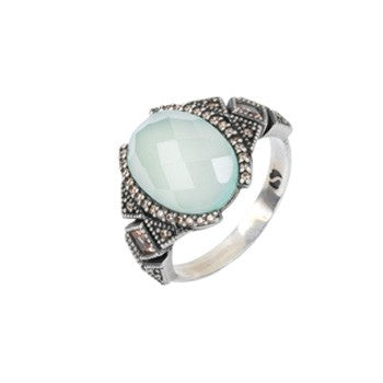 ANILLO SUNFIELD VINTAGE CALCEDONIA