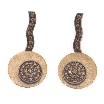 PENDIENTE BOTTON GOLDO XS