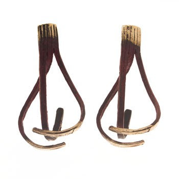 PENDIENTES AL VIENTO ROJO XL FILI PLAZA