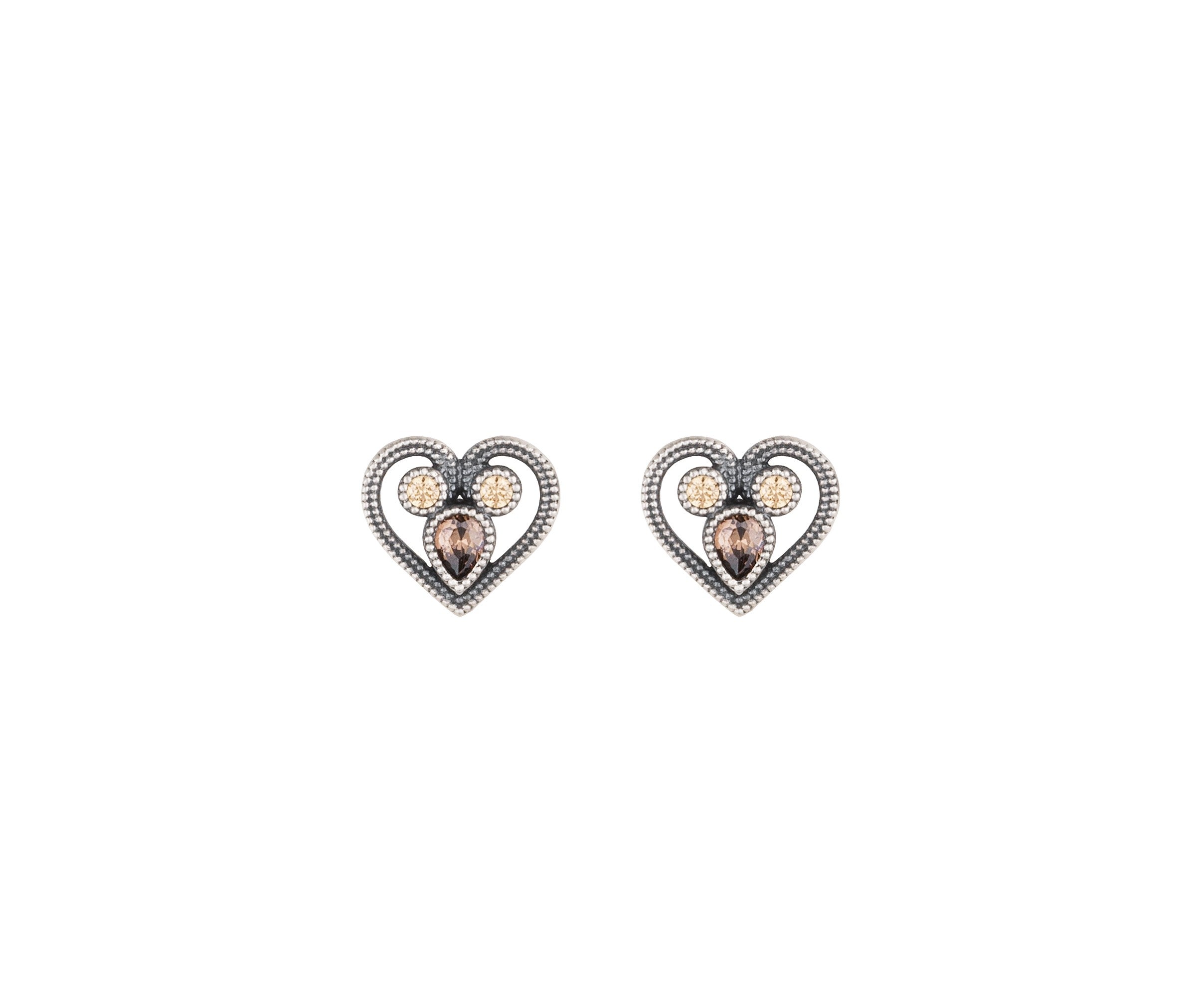 PENDIENTES SUNFIELD CUORE
