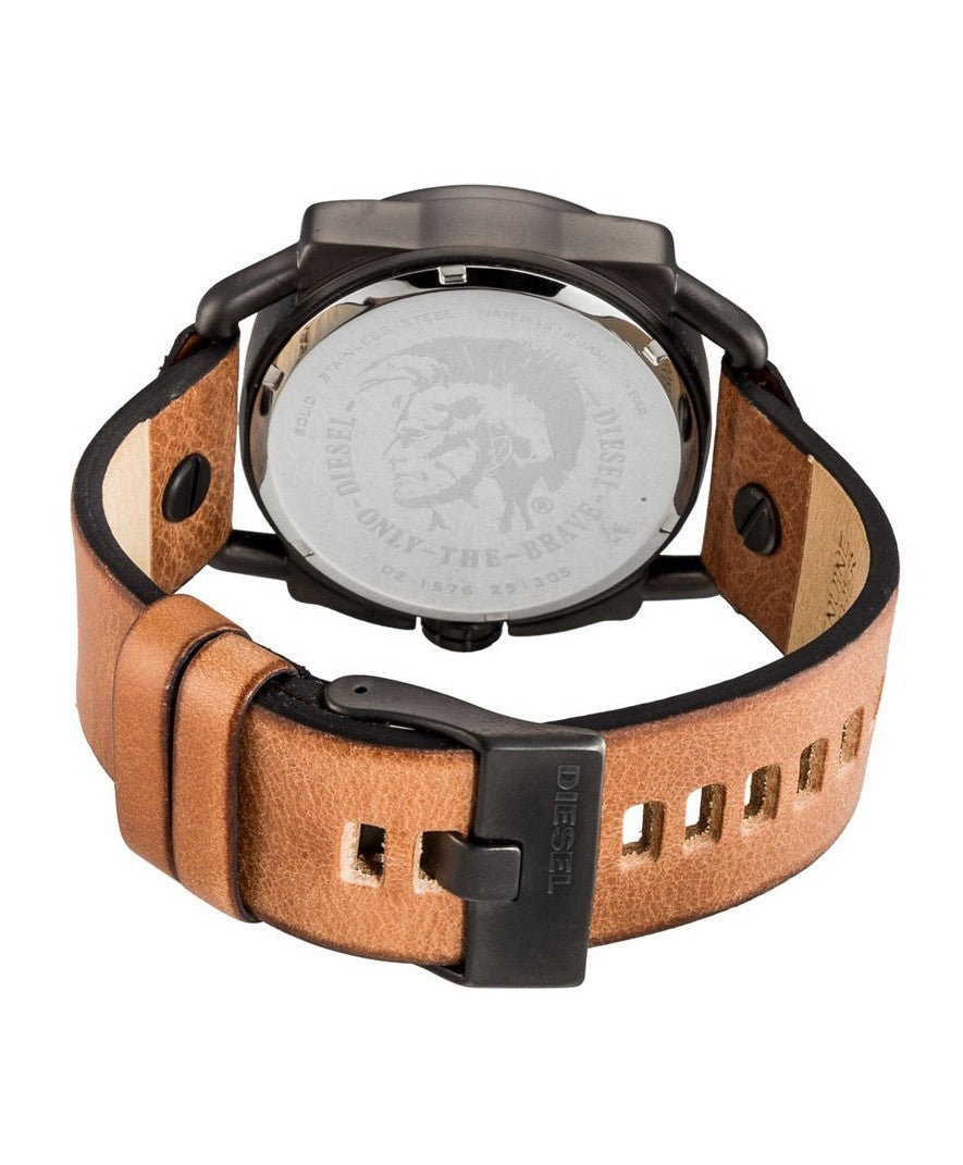 RELOJ DIESEL CUERO