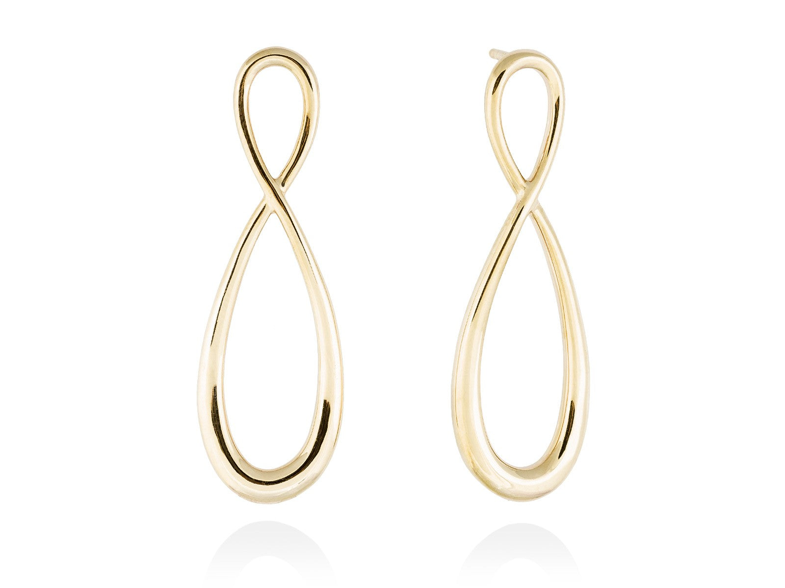 PENDIENTES EIGHT DORADO