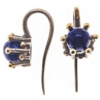 PENDIENTES CLAW AZUL