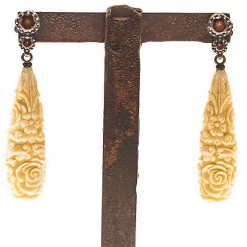 PENDIENTES BAROQUE LONG BONE