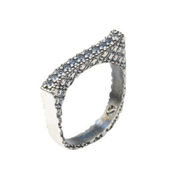 ANILLO SUNFILD ONDULATION AZUL