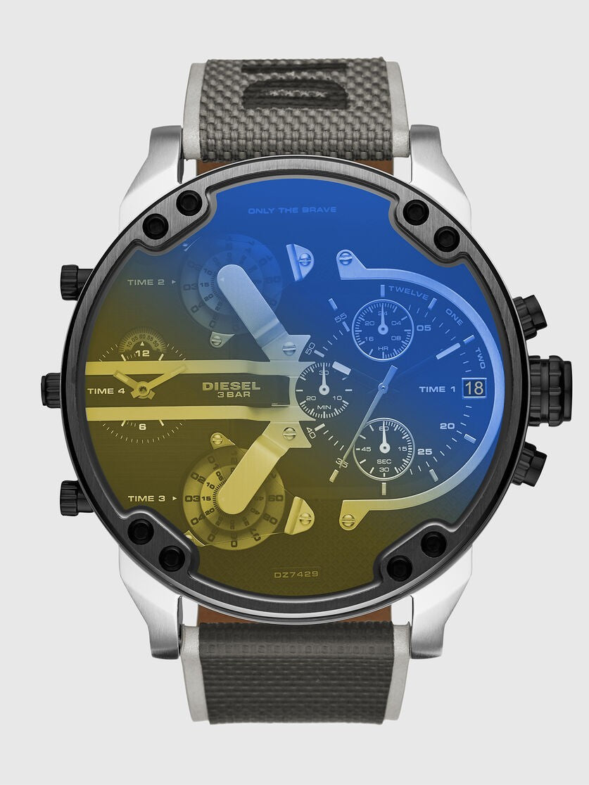 RELOJ DIESEL MR. DADDY 2.0 AMARILLO
