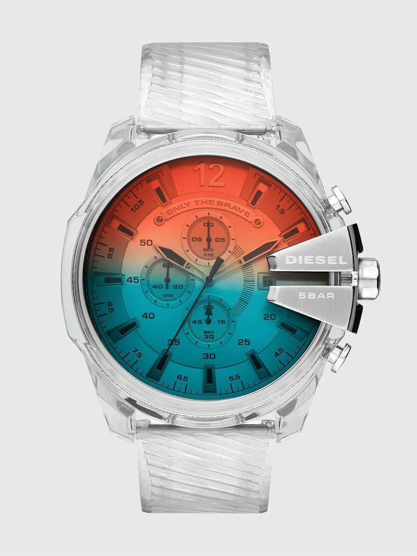 RELOJ DIESEL CRONOGRAFO MEGA CHIEF BLANCO