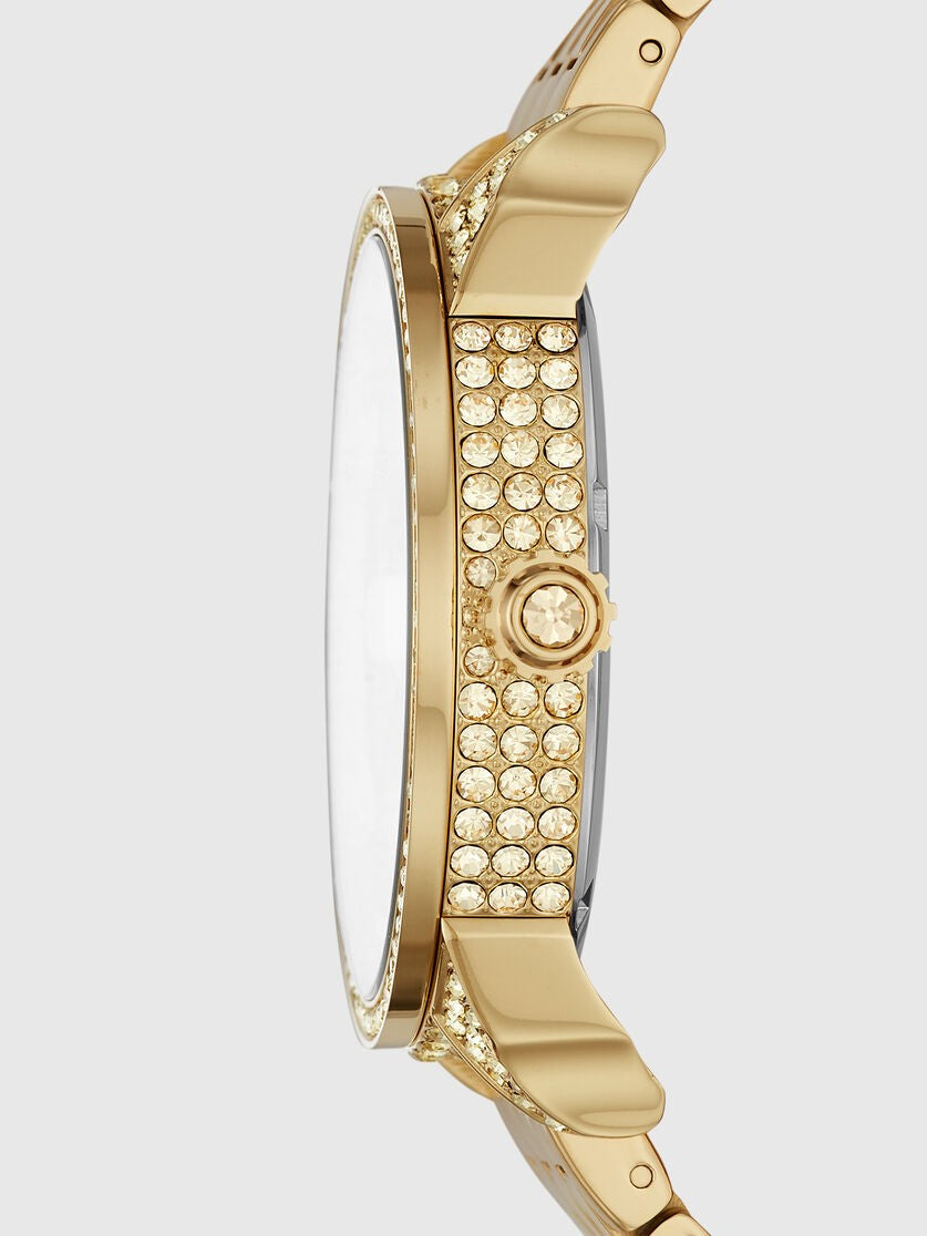 RELOJ DIESEL MINI DADDY DORADO