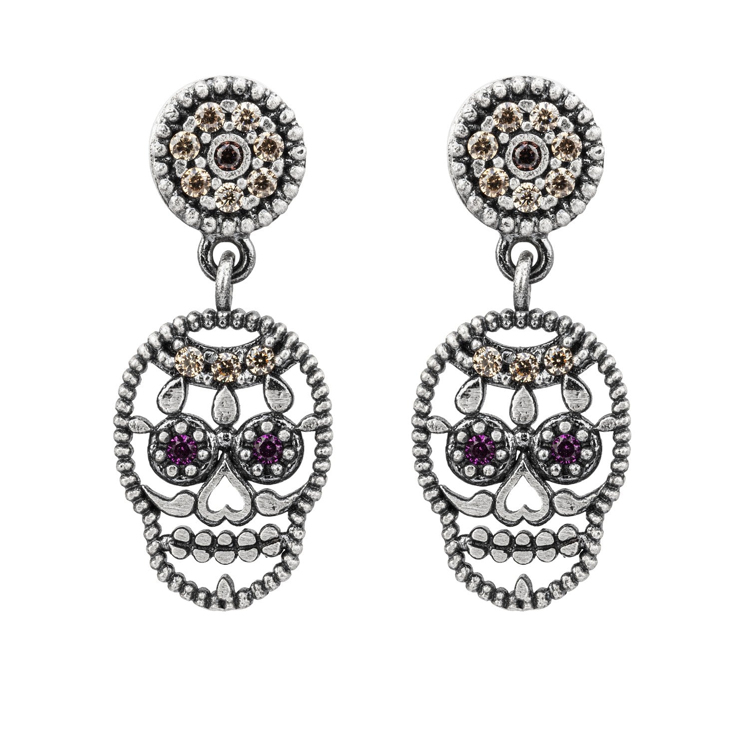 PENDIENTES RAIVE CALAVERA ESPINELA