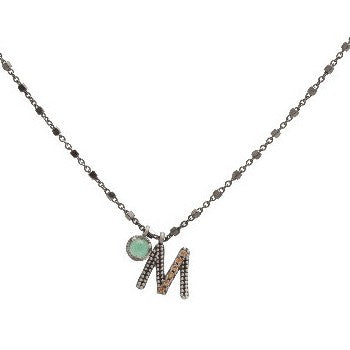 COLGANTE RAIVE LETRA M