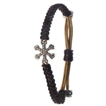 PULSERA COPO MINI BRILLANTES COÑAC