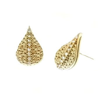 PENDIENTES LAGRIMA DORADOS