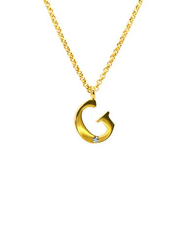 COLGANTE MON PETIT LETRA G