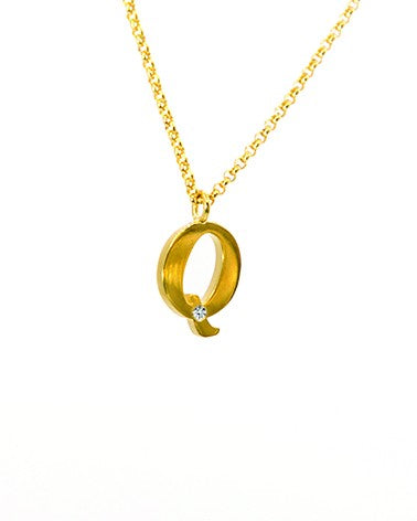 COLGANTE MON PETIT LETRA Q