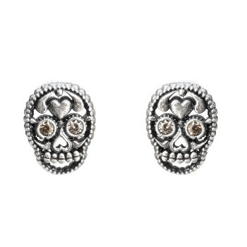 PENDIENTES RAIVE CALAVERA CUORE MINI