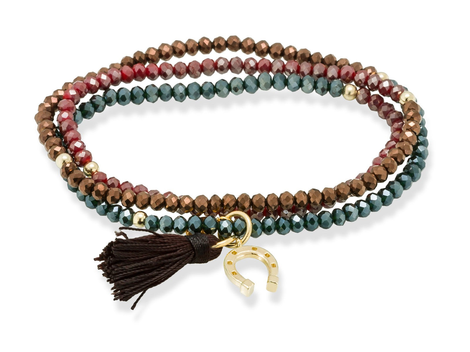 PULSERA ZEN TRES COLORES HERRADURA