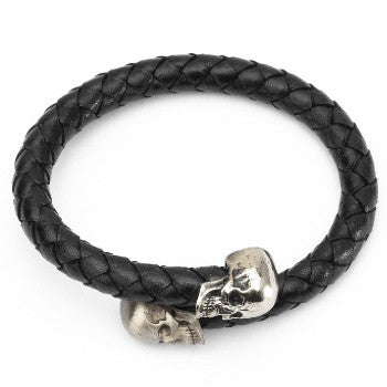 PULSERA RAIVE CALAVERA DOBLE XL
