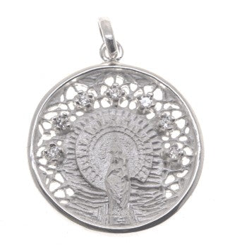 MEDALLA TAMARA PLATA