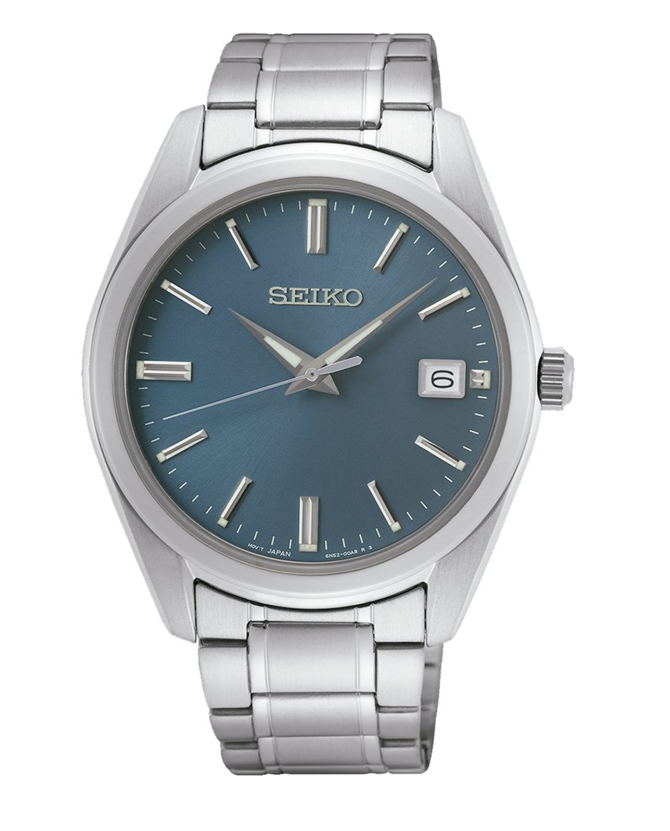 RELOJ SEIKO NEO CLASSIC 3 AGUJAS ZAFIRO AZUL