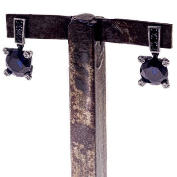 PENDIENTES PRINCESS XL AZUL