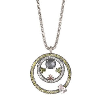 COLGANTE SICILIA CUARZO GRIS