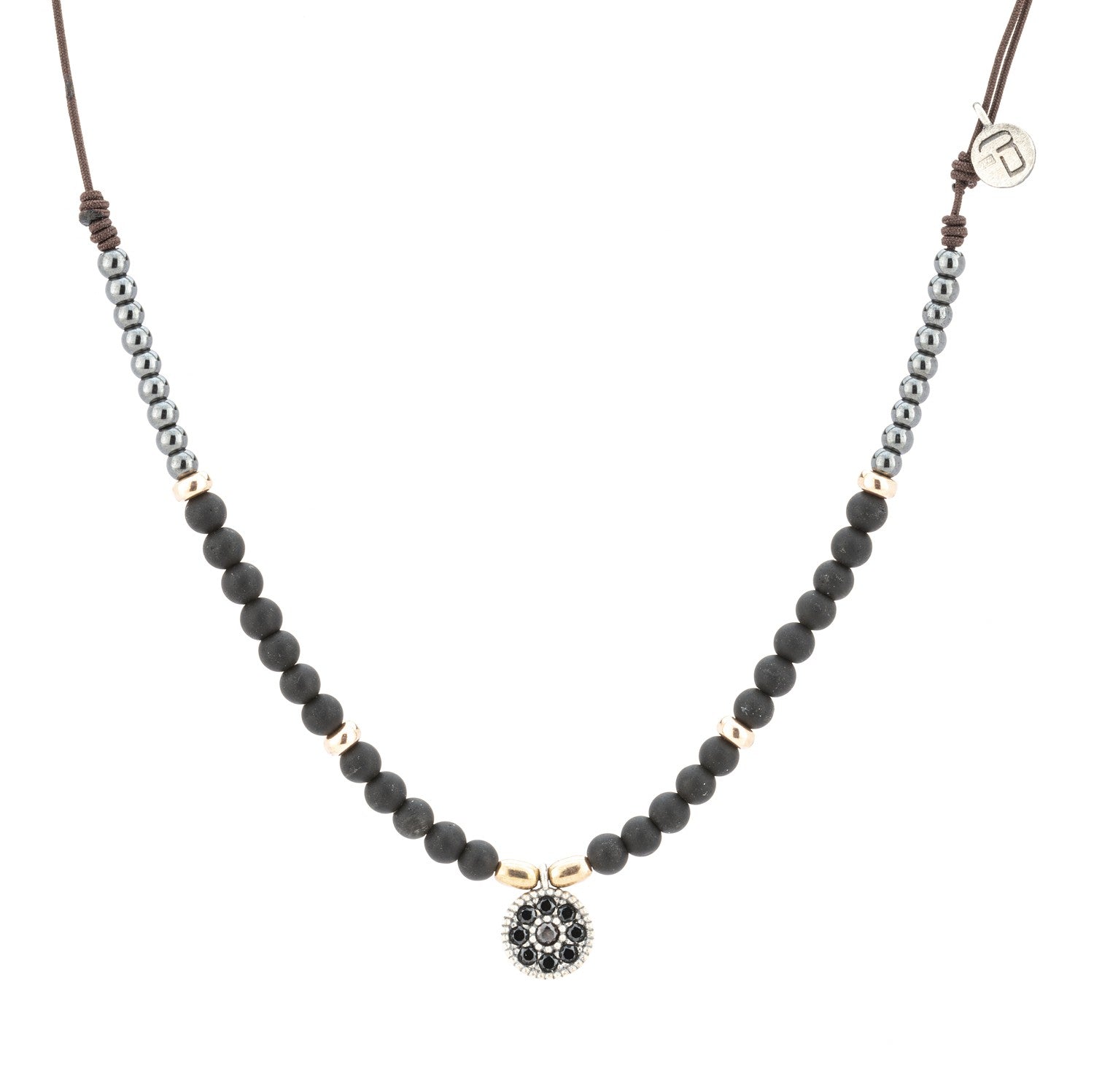 COLGANTE RAIVE MACRAME OBSIDIANA