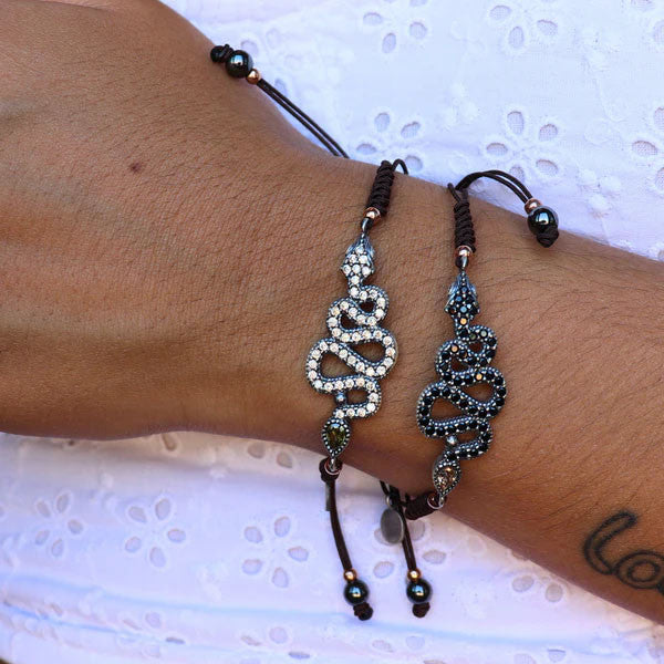 PULSERA RAIVE SERPIENTE BLACK
