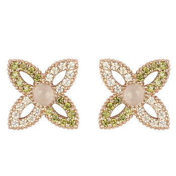 PENDIENTES SUNFIELD CHOLE CUARZO ROSE