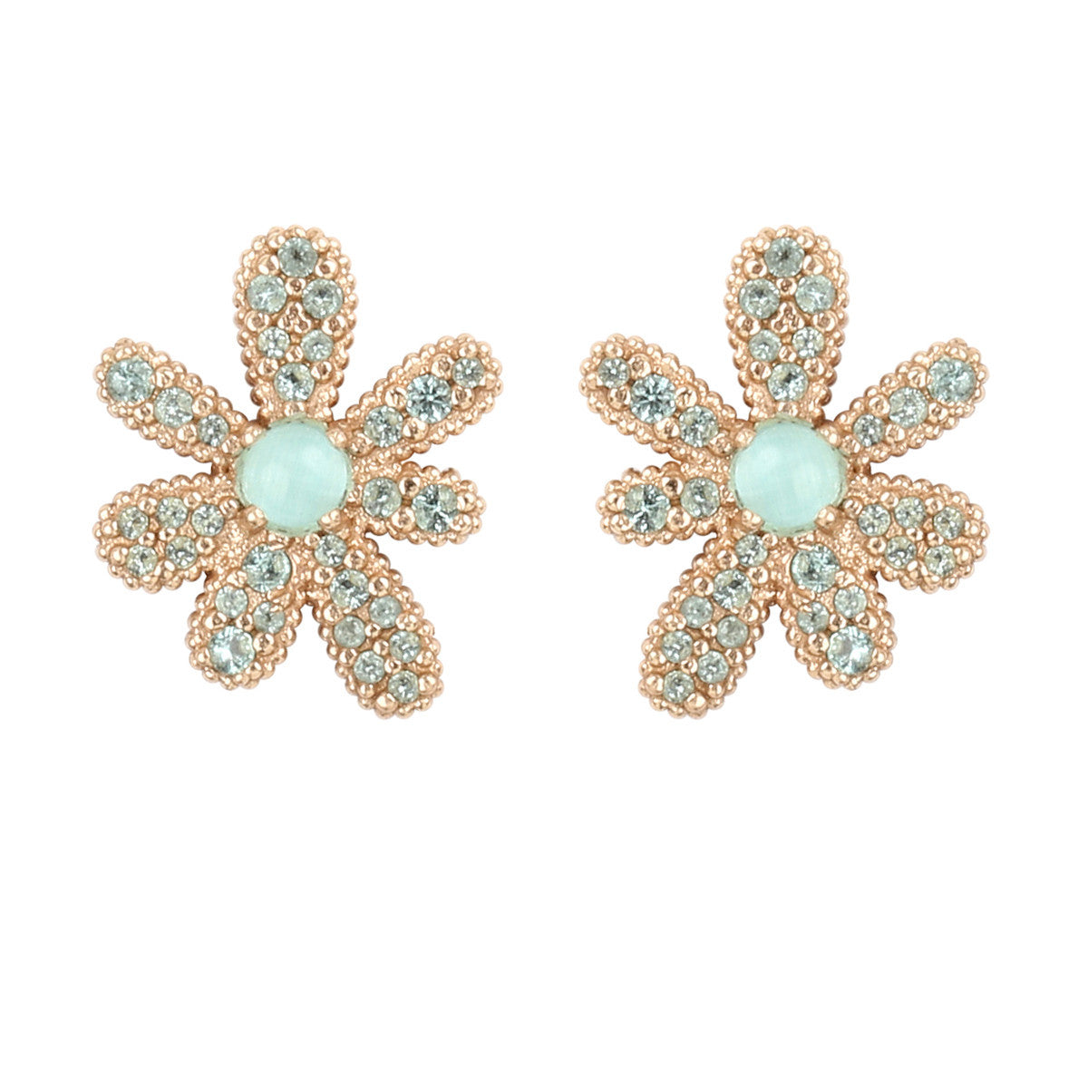 PENDIENTES SUNFIELD ANTHEA ROSÉ