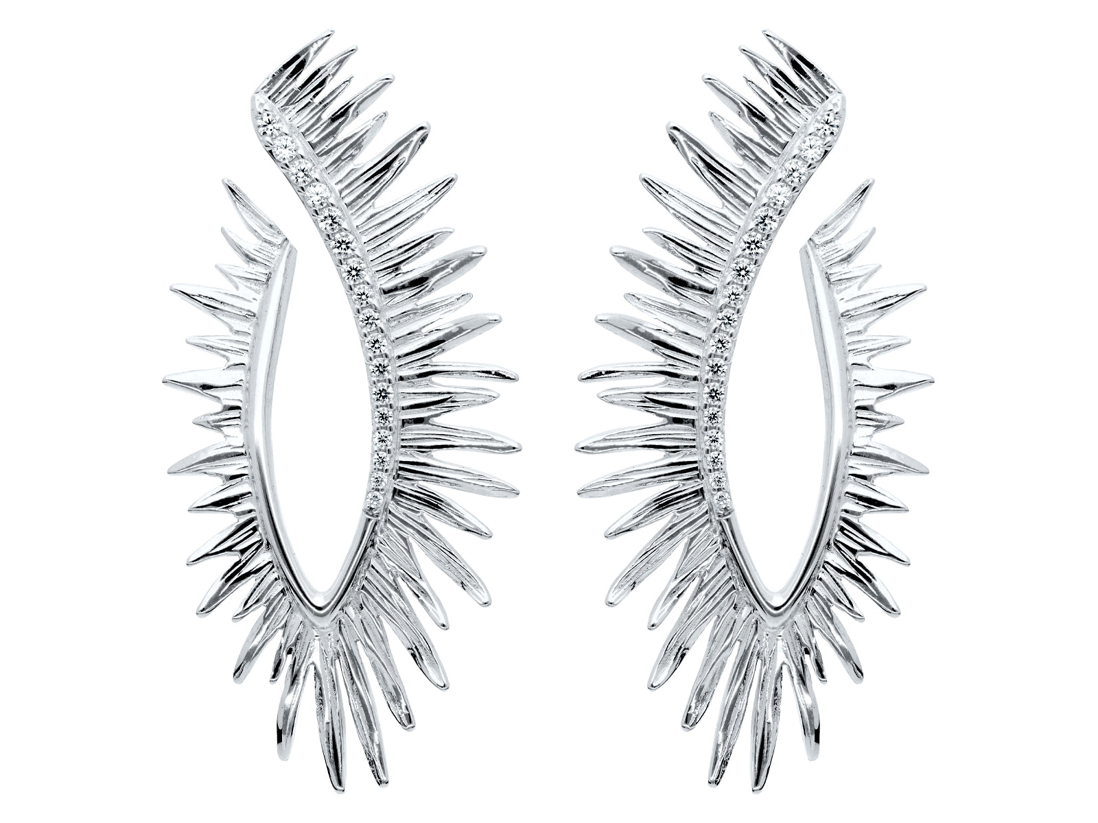 PENDIENTE BRUT MAXI PLATA