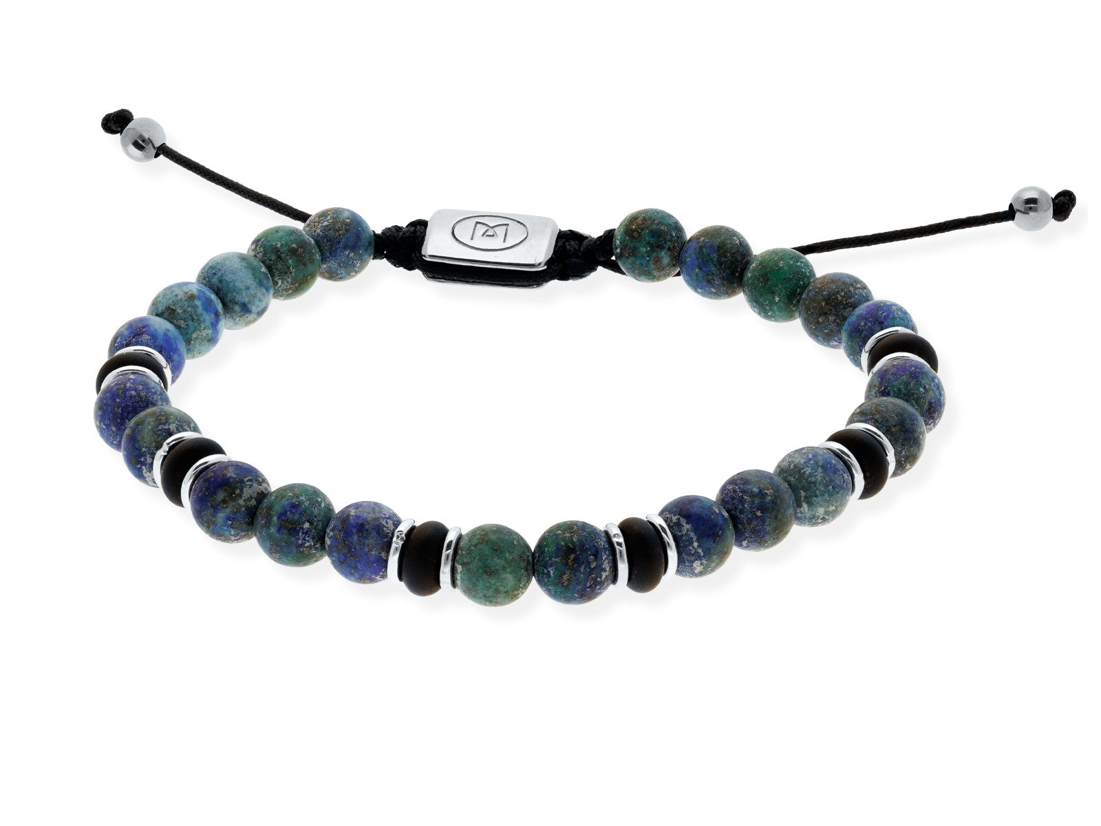 PULSERA MARINA ONIX AZURITA