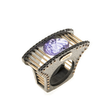 ANILLO AMATISTA GAULTIER